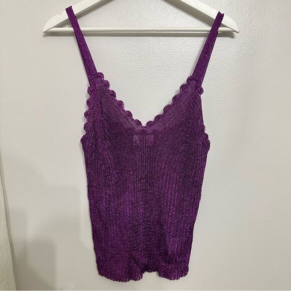 GANNI Metallic Strap Top - Picture 3 of 9